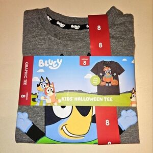 3/$30 The Viral Bluey Glow In The Dark Matching Family Halloween - Kids Medium 8